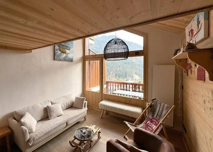 Appartement L’éterlou Au Pied Des Pistes, Vue Montagne